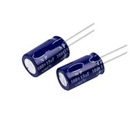 10Pcs Audio Amplifier Capacitor 100V HIFI Audiophile Frequency-Divided Capacitors NPBP For HIFI Audio 1.5uF~100uF EKFBQBGW(10UF 100V)