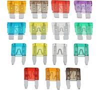 10PCS Auto Car Blade Fuses Automobile Cars Security Fuse Standard Assortment Using for Small-Sized Car Protected circuits