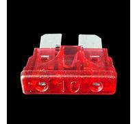 10pcs Auto Car Truck Blade Fuse 3A 5A 7.5A 10A 15A 20A 25A 30A 35A 40A Car Boat Truck SUV Automotive Replacement Fuse Protected circuits (Color : 20a, Size : M)