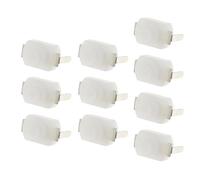 10Pcs Auto Locking Button Switches with High Strength Construction Latching on Off Torch Push Button Switches Enduring High Strength Switches