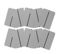 10pcs Automotive Spray out Metal Panel Cards for Paint Color Matching | Aluminum, Smooth Nonporous Surface, Reusable Sample Sheets, Shops and Industrial Environments, Minimize Spills