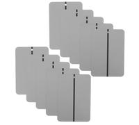 10pcs Automotive Spray Test Panels Aluminum Color Matching Cards Pack