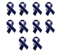 10pcs AwarenessLapel Pin Ribbon Brooch Breast Cancers Health Care Public Welfare Badges Jewelry Accessories