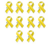10pcs AwarenessLapel Pin Ribbon Brooch Breast Cancers Health Care Public Welfare Badges Jewelry Accessories