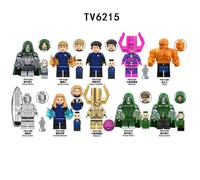 (10pcs-B) 30pcs Fantastic Four Thunderbolt Stone Man Destroyer Doctor Devourer Assembler Building Blocks Doll Toy