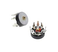 10PCS B10K 103 RV12MM Straight Angle Radio Potentiometer RV12 Power Amplifier Volume With Switch Controls Switches