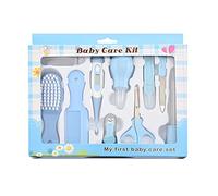 10pcs Baby Care Maternal and Child Nail Cutter Safety Scissors Hair Brush Comb Body Nose Cleaner Healthcare Essentials Kit