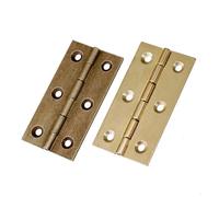 10pcs/Bag Solid Brass Hinges Vintage Furniture Hardware Door and Window Cabinet