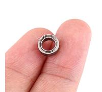 10Pcs Ball Bearings, MR85ZZ Double Shielded Ball Bearings Miniature Steel Ball Bearings, Deep Groove Ball Bearings for Skateboards, Inline Skates, Scooters(5x8x2.5mm)