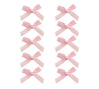 10pcs Ballet Styles Ribbons Hairclip Women Ponytail clip Lovely Bows Hairpin for Various Hairstyles