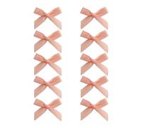 10pcs Ballet Styles Ribbons Hairclip Women Ponytail Hairclip Lovely Bows Hairpin For Various Hairstyles Sweet Solid Color Hair Clip
