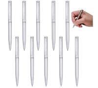 10PCS Ballpoint Pens,Black Gel Small Pens Mini Pens,Retractable Mini Ballpoint Pens,Fine Liner Black Ballpoint P/ens for School,Portable Pocket Pen for Office,Smooth Pocket-Size Pen B/allpoint