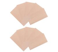 10pcs Balsa Wood Sheet 7.9x3.9 Inch 3mm Thick for Crafts