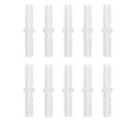 10pcs Barbed Hose Connector Pp Double Ended Repair Part