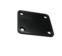 10pcs Bass Enhanced Edition Guitar Parts Black Electric Guitar Neck Plate For ST Electric Guitar With 4 Screws Guitar Parts
