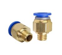 10pcs/Batch PC4/6/8/10-M6/M8x1/M8x1.25/M10x1/M10X1.5/M12X1.75/M16x2 Pneumatic Connector air Pipe(PC10-M16)