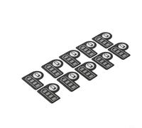 10PCS Battery Capacity Indicator Stickers Labels for for Makita BL1830 BL1430 18V 14.4V Lithium Power Tool Batteries Black 22x19mm
