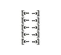 10Pcs Battery Terminal Bolt 19116852 64740 6X091538 61128373946 12421436910 61128373946T Compatible with Gmc Sierra 1500 2500 3500 Compatible with Cadillac Escalade 2007-2014