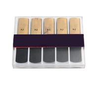 10Pcs Bb Clarinet Reeds Strength 1.5/2/2.5/3/3.5/4 Woodwind Instrument Parts Quality Reed Clarinet Reeds Part (Color : Strength 2)