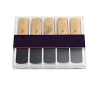 10Pcs Bb Clarinet Reeds Strength 1.5/2/2.5/3/3.5/4 Woodwind Instrument Parts Quality Reed Clarinet Reeds Part (Color : Strength 1.5)