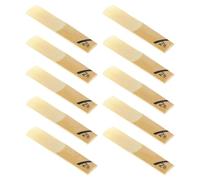 10pcs Bb Clarinet Reeds Strength 25 Woodwind Instrument Parts Musical Instrument Accessories for Clarinetist
