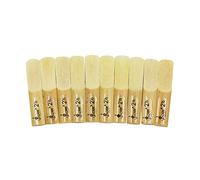 10pcs Bb Tenor Saxophone Reeds 2.5 Premium Cane