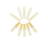 10pcs Bb Tenor Saxophone Reeds Strength 2.0 2.5 3.0 Saxophone Reed Woodwind Instrument Parts Accessories (Color : No 2.5)