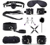 10pcs BDSM Bondaged Kit Sex Handcuffs - Sex Restraints Bondage Kit Adults for Adult Restraints Sex Adults for Women Couples Female Beginner Items Sex Straps Gear & Accessories Hoodies