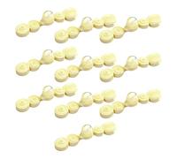 10Pcs Bead Buttons for Cheongsam Dresses Traditional Chinese Costume Closures Soft Fabric Knot Accessories Wedding Dress Satins Closures