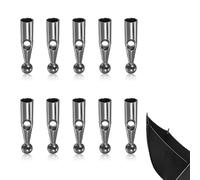 10PCS Beads Tail Umbrella Repair Parts Umbrella - Beads Tail Umbrella Replacement End Tips Universal Bone Cover For Metal Umbrella Cover For Folding Umbrella Cover