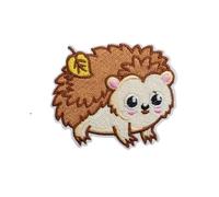 10pcs Bear Children's Clothing Decorative Embroidery StamCivet Cloth Sticker Cartoon Animal Patch Fox(Color 17)
