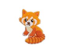 10pcs Bear Children's Clothing Decorative Embroidery StamCivet Cloth Sticker Cartoon Animal Patch Fox(Color 15)