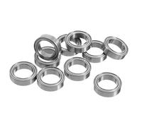 10pcs Bearing 6700ZZ 6700 2RS RS 6700-2RS zz High Speed 10x15x4mm Deep Groove Ball Bearings ABEC 1 3 5 ABEC5 Rubber Seal(6700-ZZ,10PCS_ABEC 1)