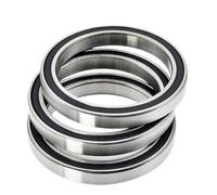 10pcs Bearing 6800 6801 6802 6803 6804 6805 6806 6807 6808 6809 6810 2RS DDU RS Thin Deep Groove Ball Bearings(6806-2RS 30X42X7mm)