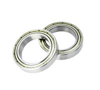 10pcs Bearing 6800 6801 6802 6803 6804 6805 ZZ 6805ZZ 2Z Thin Miniature Deep Groove Ball Bearings(6800ZZ 10x19x5mm)