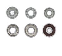 10pcs Bearing MR126 SMR126 L-1260 6x12x4mm SMR126ZZ L-1260ZZ MR126ZZ ZZ Micro Precision Bearings(MR126ZZ)