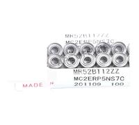10pcs Bearing MR52ZZ MR62ZZ MR63ZZ MR74ZZ MR84ZZ MR85ZZ MR95ZZ MR104ZZ MR106ZZ MR126ZZ MR128ZZ MR148ZZ MR117ZZ MR137ZZ(MR148ZZ (8x14x4))