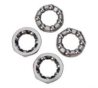 10PCS Bicycle Bike Bearings Set for Headset Bottom Bracket Fork Replacement Suitable for Racing, Mountain and Road Bikes with Multiple Size Options (2)