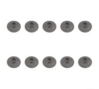 10pcs Bicycle Hub Protector Plate for 19mm Axle, Lightweight PP | PP Plastic, 8.5g Lightweight, Fits 19mm/8.5mm Axles, Easy Install, Protects Hubs On Mountain And Road Bikes