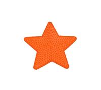 10pcs Big Sequined Star Patches Embroidery Glitter Fabric Appliques DIY Patchwork Crafts Sewing Jeans Coats Badge Suits for DIY Clothes Backpacks Jackets Shoes(Orange)