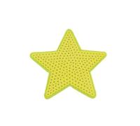 10pcs Big Sequined Star Patches Embroidery Glitter Fabric Appliques DIY Patchwork Crafts Sewing Jeans Coats Badge Suits for DIY Clothes Backpacks Jackets Shoes(Yellow)
