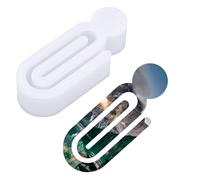 10pcs Big Sublimation Paper Clips, 5x1.9 Inch Single-Sided Round-Head Large Sublimation Acrylic Thermal Paperclip, Gaint Sublimation Clipboard Blanks for Home School Office Tool Supplies Accessories
