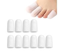 10Pcs Big Toe Protector, Silicone Toe Protectors for Women Men, Gel Toe Protector Toe Bandage for Big Toe, Toe Caps Toe Plasters for Big Toe, Toe Covers for Blister, Callus, Corn, Sore