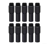 10PCS Bike Shifter Adjuster Screws Aluminium Alloy for Efficient Gear Changing (Grey)