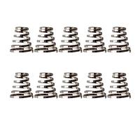10Pcs Bike Wheel Skewer Spring Stainless Steel Bike Hub Quick Release Lever Shafts Spring For Cycling Mountain Road Bike Bike Wheel Spring Stainless Steel Bike Quick Release Spring Skewer Hub For Bike