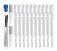 10pcs Bl Touch Probe Pin Replacement, Smart Automatic Bed Leveling Sensor Probe Tips Replacement with 10pcs 3D Printer Nozzle Cleaning Needles Suitable for Bltouch, CR Touch