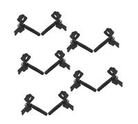 10pcs Black Bow Earrings Findings Copper Post Backs DIY Jewelry