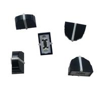 10pcs black equalizer fader cap/11MMX9MM hole 4MM potentiometer fader knob cap