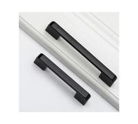 10Pcs Black Handles for Furniture Cabinet Knobs and Kitchen Drawer Pulls 96mm