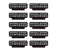 10pcs Black Humor Workplace Brooch Emotion Coworker Do Not Pet Zn Alloy Coat Accessory for Professionals Stress Proof Colleague Pin
